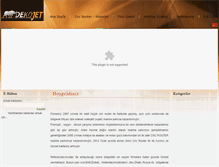 Tablet Screenshot of dekojet.com